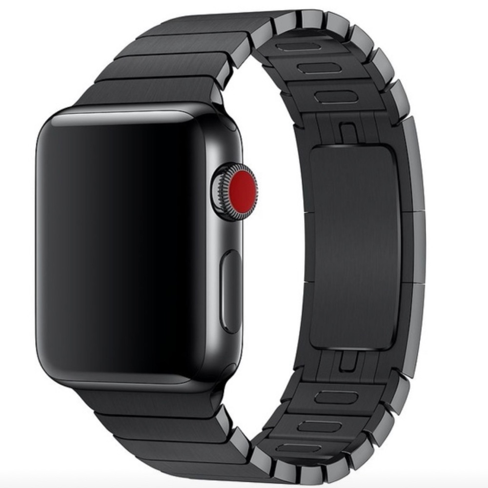 Space Black Link Bracelet Black